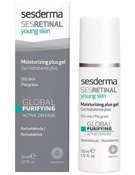 Sesretinal Young Skin Gel Hidratante Plus 30 Mililitros Sesderma