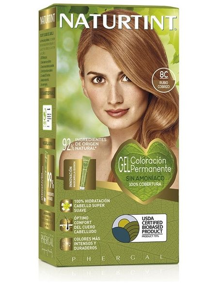 Naturtint Biobased 8C Rubio Cobrizo Naturtint
