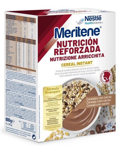 Meritene Cereal Cereales Con Cacao 600Gr. de Meritene