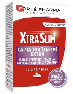 Xtraslim Captador 3En1 60Cap. de Forte Pharma
