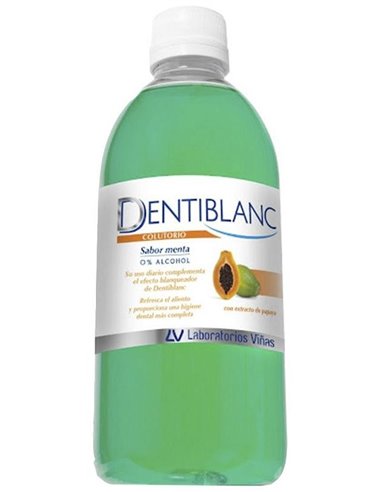 Dentiblanc Colutorio Papaya 500Ml de Dentiblanc