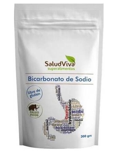 Bicarbonato De Sodio 300Gr. Sg S/A Vegan de Salud Viva
