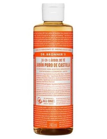 Jabon Liquido Arbol Del Te 240Ml. de Dr. Bronner´S