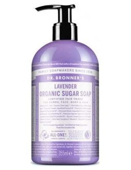 Jabon De Azucar Lavanda 355Ml. de Dr. Bronner´S