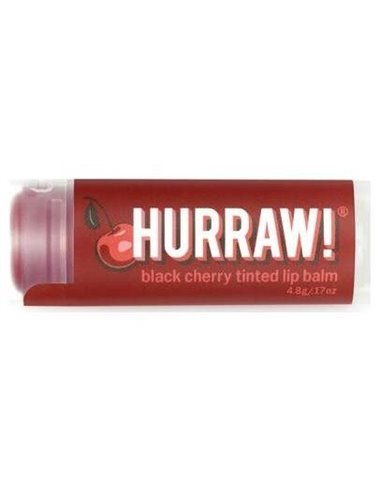 Hurraw Balsamo Labial Tintado Cereza Negra de Hurraw