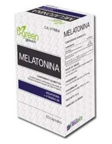 Melatonina 60 Cap. de B.Green (Lab. Lebudit)