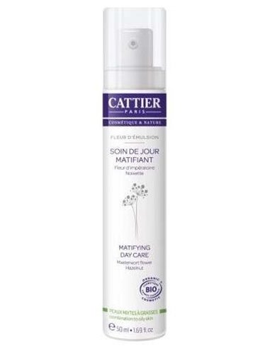 Crema Matificante Dia Piel Mixta A Grasa 50Ml de Cattier