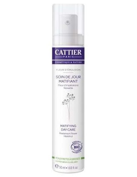 Crema Matificante Dia Piel Mixta A Grasa 50Ml de Cattier