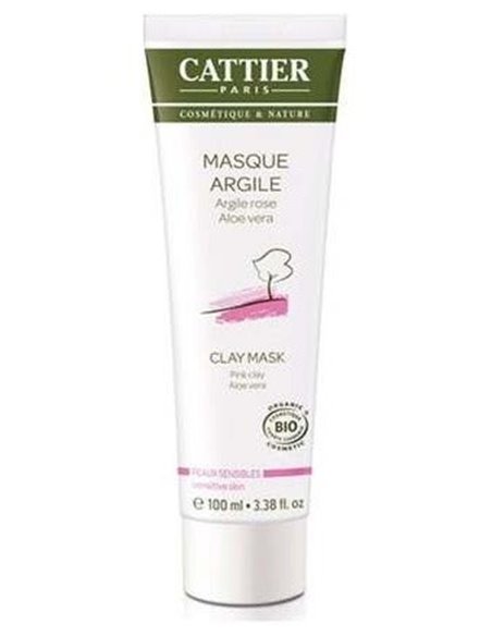 Mascarilla Arcilla Rosa (Piel Sensible) 100Ml de Cattier