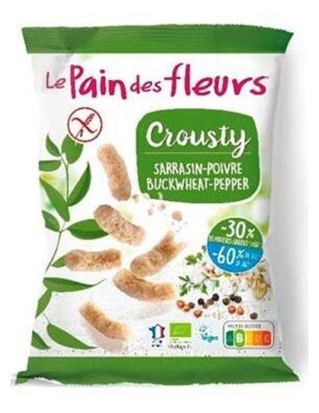 Ganchito Crousty Trigo Sarraceno 75Gr Bio Sg Vegan de Le Pain Des Fleurs
