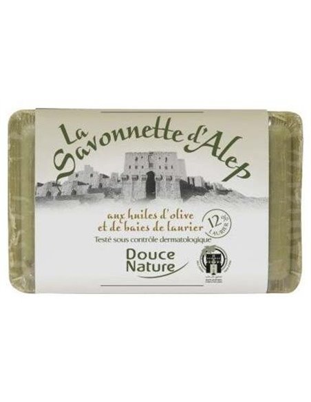 Pastilla De Jabon Alepo 12% Laurel 100Gr. de Douce Nature