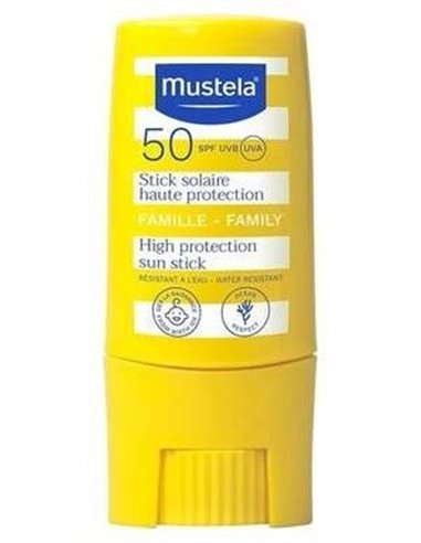 Stick Solar Spf50 Familia 9Ml. de Mustela