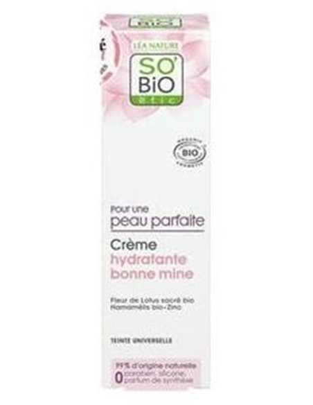 Crema Hidratante Iluminadora 40Ml. de So´Bio Etic
