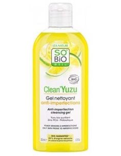 Gel Limpiador Clean Yuzu Anti Imperfecciones 200Ml de So´Bio Etic