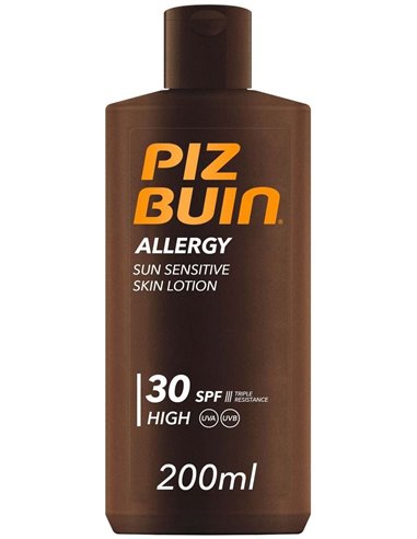 Allergy Locion Solar Spf30 200 Mililitros Piz Buin