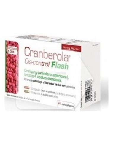 Cranberola Flash 20Cap. de Arkopharma