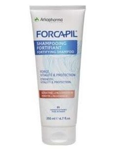 Forcapil Champu Fortificante Con Keratina 200 Ml de Arkopharma
