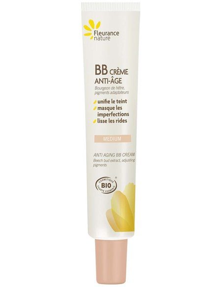 Bb Crema Antiedad Tono Medio 40Ml. Bio de Fleurance Nature
