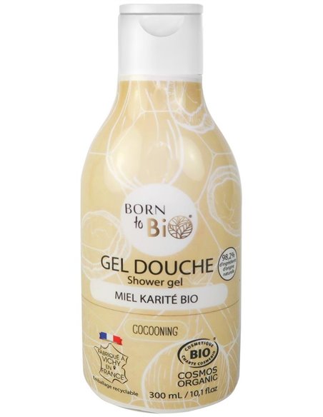 Gel De Ducha Miel De Karite 300Ml. Bio de Born To Bio