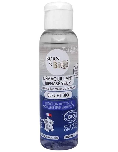 Desmaquillador Bifasico Agua Flora Arandano 100Ml. Bio de Born To Bio