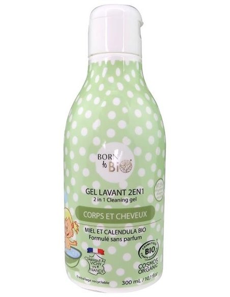 Gel Limpiador Bebe 300Ml. Bio de Born To Bio