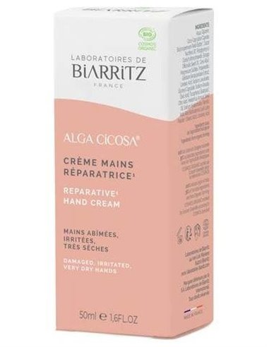 Alga Cicosa Crema De Manos Reparadora  50Ml. Bio de Alga Maris - Lab. Biarritz