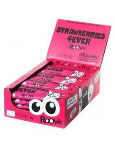 Barritas Con Strawberry 4 Ever Bio 20 x 30 g  de Roo´Bar