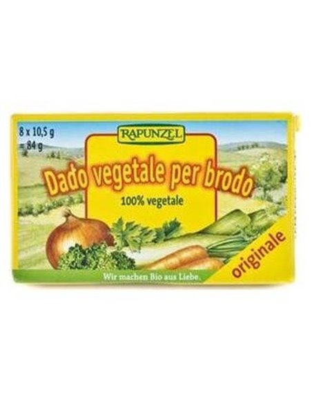 Caldo De Verduras 8Cubitos. Bio de Rapunzel