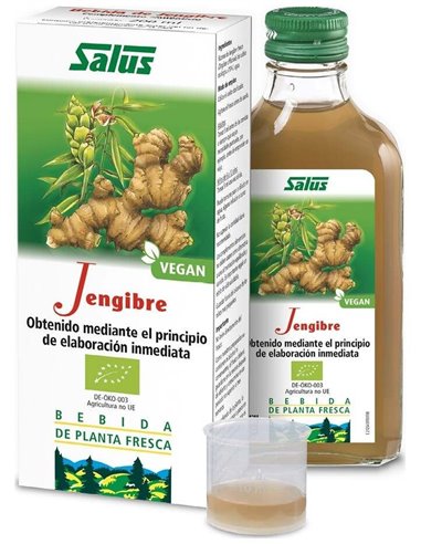 Jugo De Jengibre 200Ml. Schoenenberger de Salus