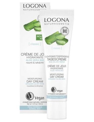 Crema De Dia Hidratante Aloe Vera 30Ml. de Logona