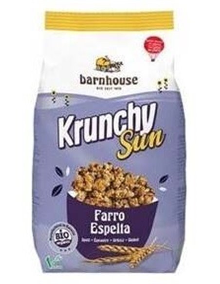 Muesli Krunchy Sun Trigo Espelta 375 Gr Bio de Barnhouse