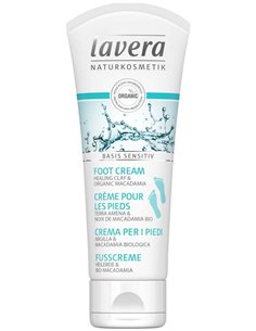 Crema Pies Ac. Macadamia+Arcilla 75Ml. Bio de Lavera