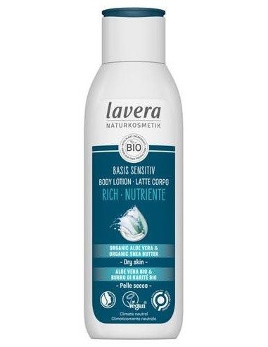 Basis Sensitiv Locion Corp. Rica Nutritiva 250Ml. de Lavera