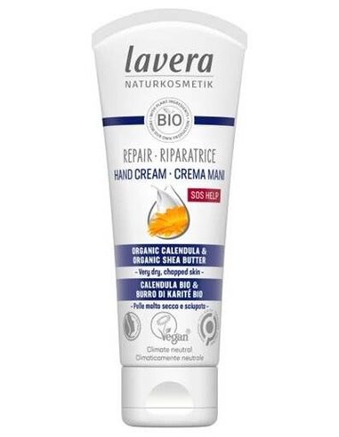 Crema De Manos Sos Reparadora 75Ml. de Lavera