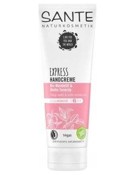 Crema De Manos Express Sensibles 75Ml. Bio Vegan de Sante Naturkosmetik