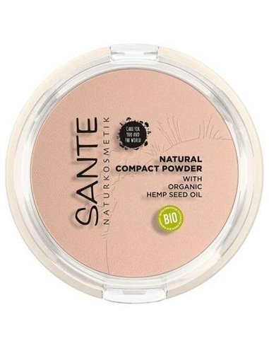 Maquillaje Compacto 01 Cool Ivory 9Gr. de Sante Naturkosmetik