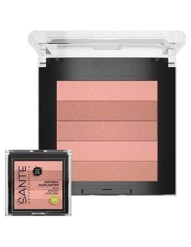 Iluminador Natural 02 Rose 7Gr. de Sante Naturkosmetik
