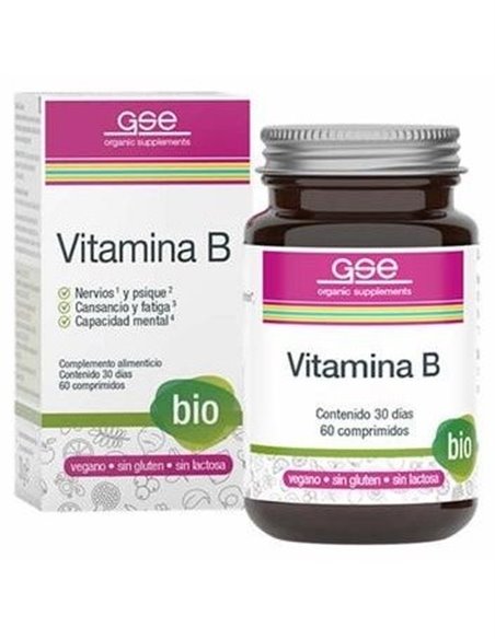 Vitamina B Comlex 60Comp. Bio Vegan de Gse