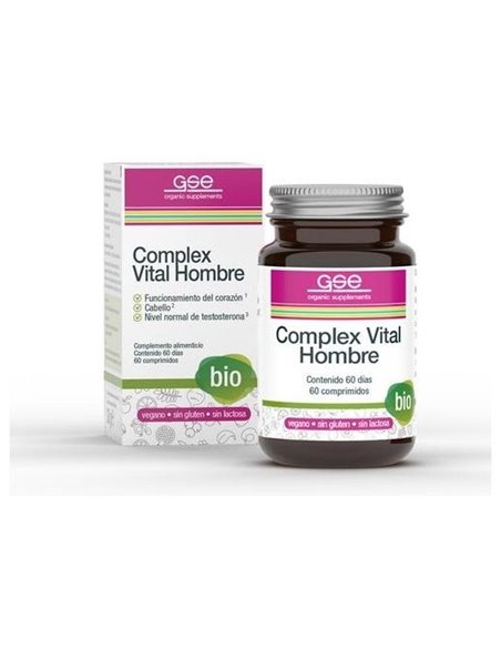 Complex Vital Hombre 60Comp. Bio Vegan de Gse