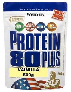 Weider Protein 80 Plus Vainilla 500Gr. de Weider