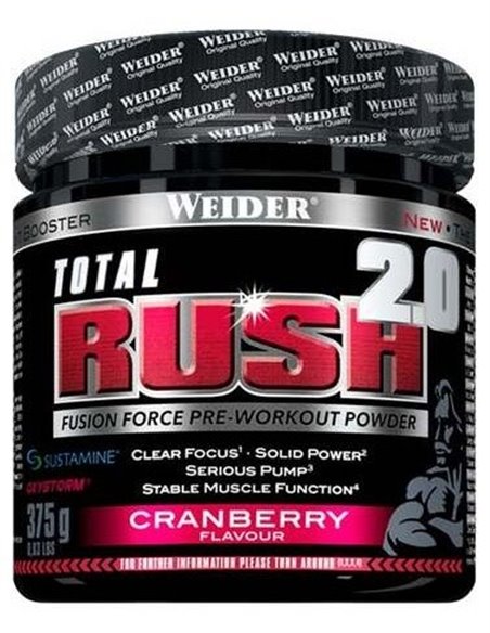Weider Total Rush 2.0 Orange 375Gr. de Weider