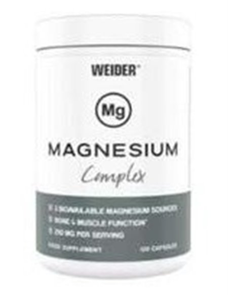 Weider Magnesium Complex 120Cap. de Weider