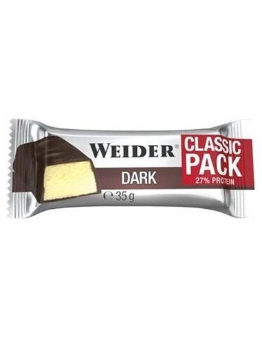Weider Bar Chocolate Negro-Platano 24Uds. de Weider