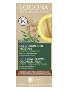 Colorante Vegetal Rubio Dorado 115Gr. Bio Vegan de Logona