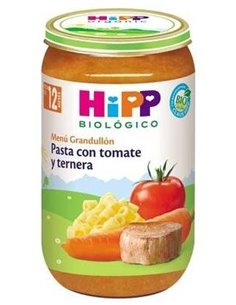 Potito Pasta Con Tomate Y Ternera 220Gr. Bio de Hipp