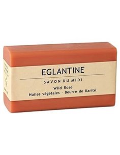 Jabon En Pastilla De Rosa Silvestre 100Gr. Bio de Savon Du Midi