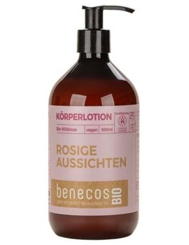 Locion Corporal Rosa Mosqueta 500Ml. Bio Vegano de Benecos