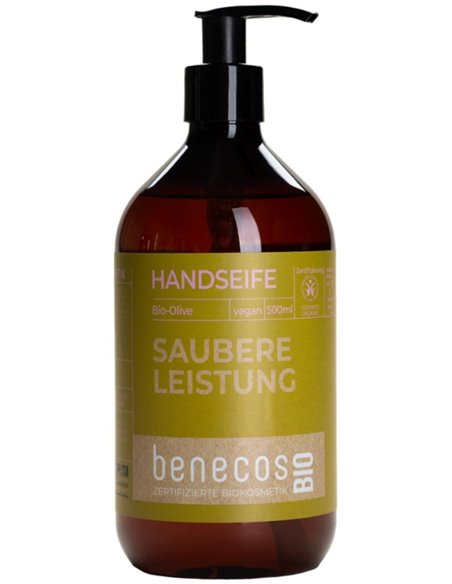Jabon De Manos Oliva 500Ml. Bio Vegano de Benecos