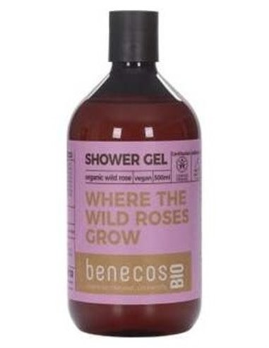 Gel De Baño Rosa M.Recarga 500Ml. Bio Vegano de Benecos