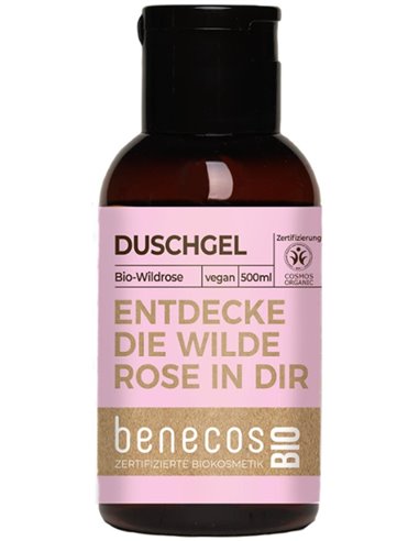 Gel De Baño Rosa M. Mini Viaje 50Ml. Bio Vegano de Benecos